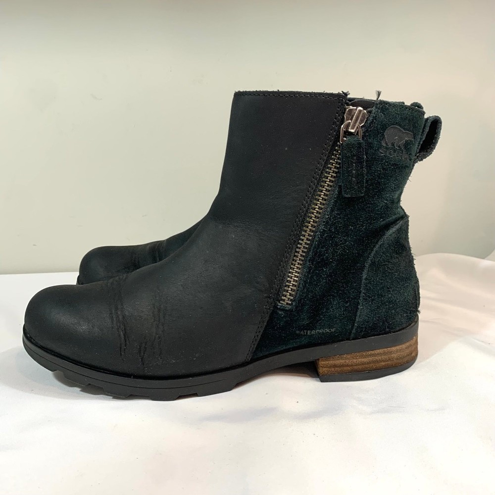 Sorel Suede Waterproof Boots Women's 8 - Picture 2 of 11